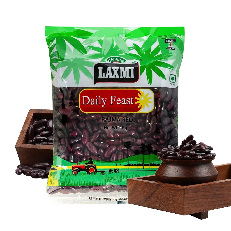 Laxmi Daily Feast Big Red Rajma, 1000 g-1.webp